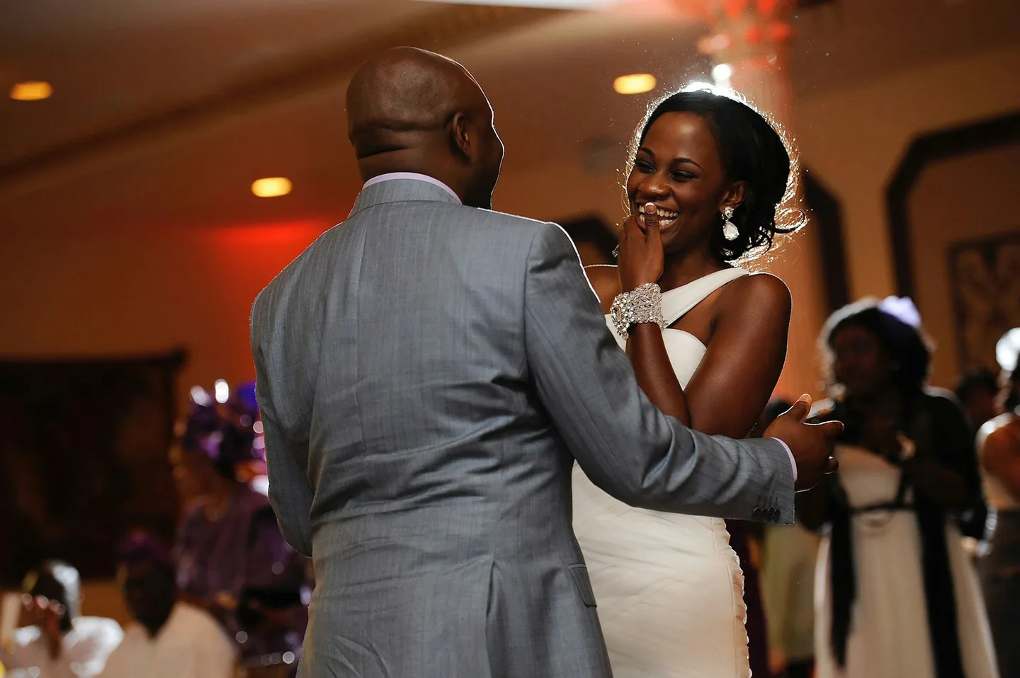 Family dances at a Martha’s Vineyard wedding